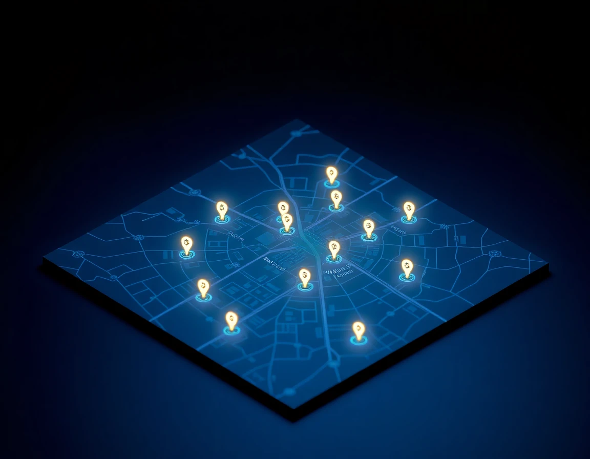 Electrical Service Areas Map